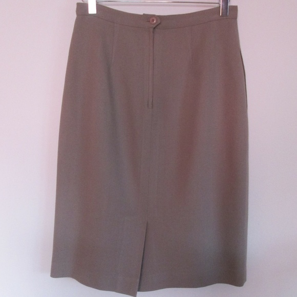 KASPER A.S.L. LINED DOUBLE BREAST PETITE SUIT - Picture 5 of 8